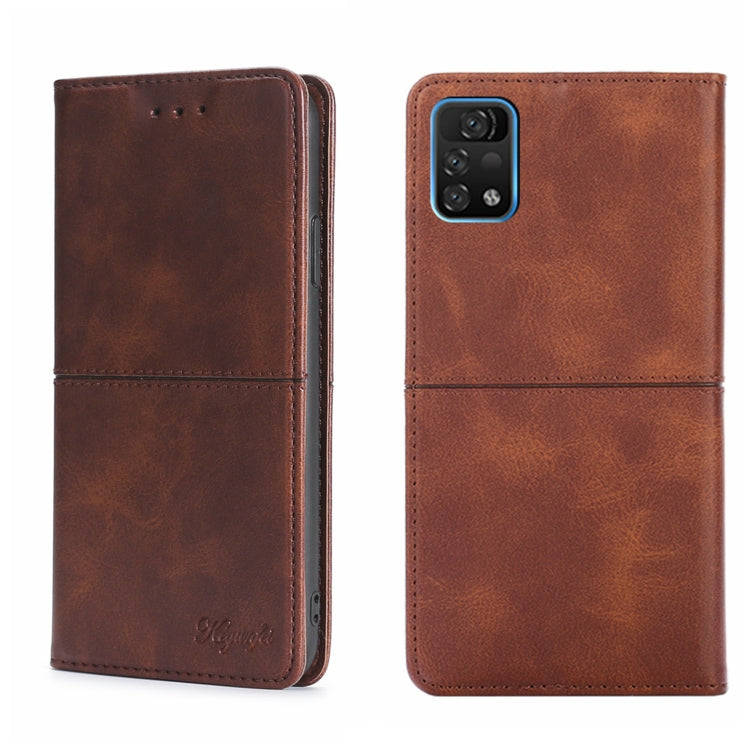 For UMIDIGI A11 Pro Max Cow Texture Magnetic Horizontal Flip Leather Phone Case