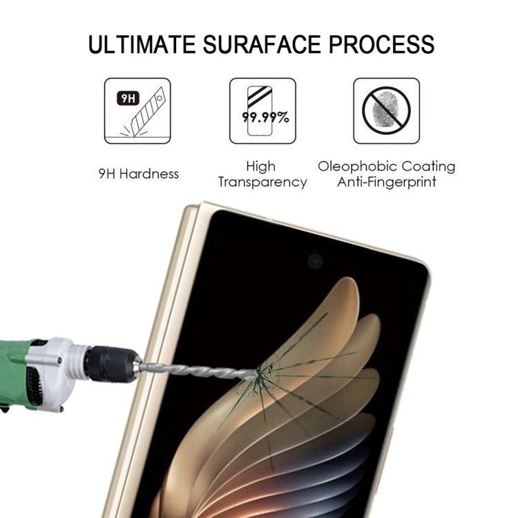 25 PCS Full Glue Screen Tempered Glass Film For Samsung W21 5G