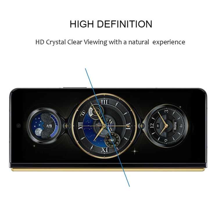 25 PCS Full Glue Screen Tempered Glass Film For Samsung W22 5G