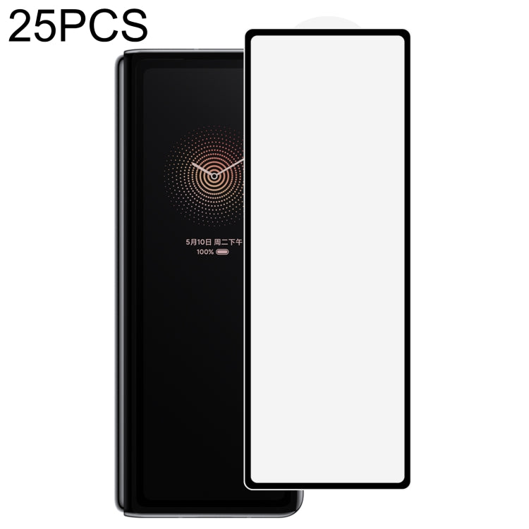 25 PCS Full Glue Screen Tempered Glass Film For Xiaomi Mi Mix Fold