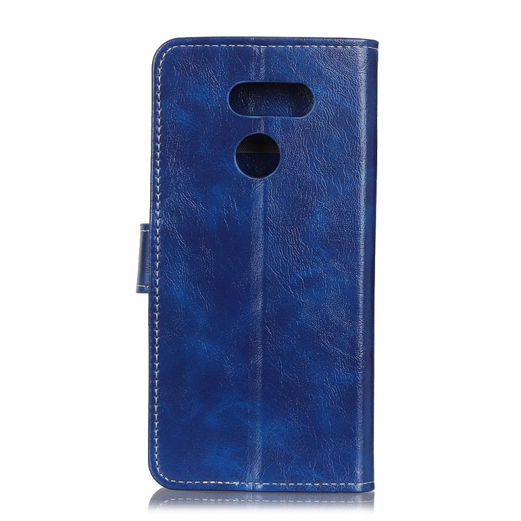 For LG K61 Retro Crazy Horse Texture Horizontal Flip Leather Case with Holder & Card Slots & Photo Frame & Wallet