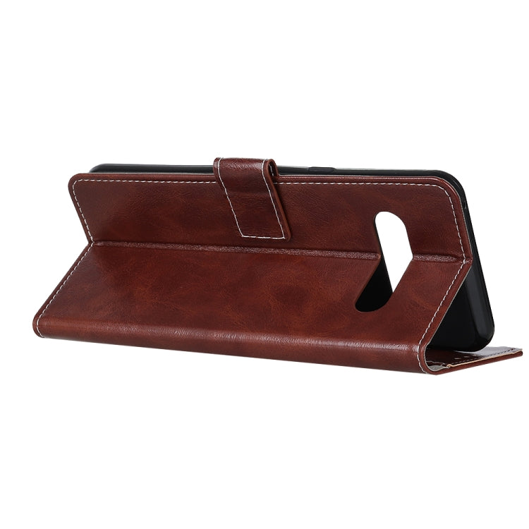 For LG V60 ThinQ Retro Crazy Horse Texture Horizontal Flip Leather Case with Holder & Card Slots & Photo Frame & Wallet