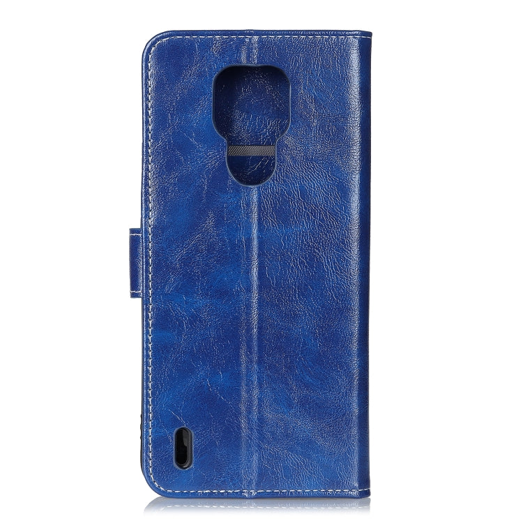 For Motorola E7 Retro Crazy Horse Texture Horizontal Flip Leather Case with Holder & Card Slots & Photo Frame & Wallet