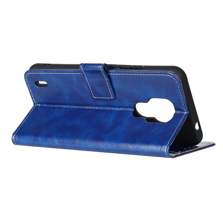 For Motorola E7 Retro Crazy Horse Texture Horizontal Flip Leather Case with Holder & Card Slots & Photo Frame & Wallet