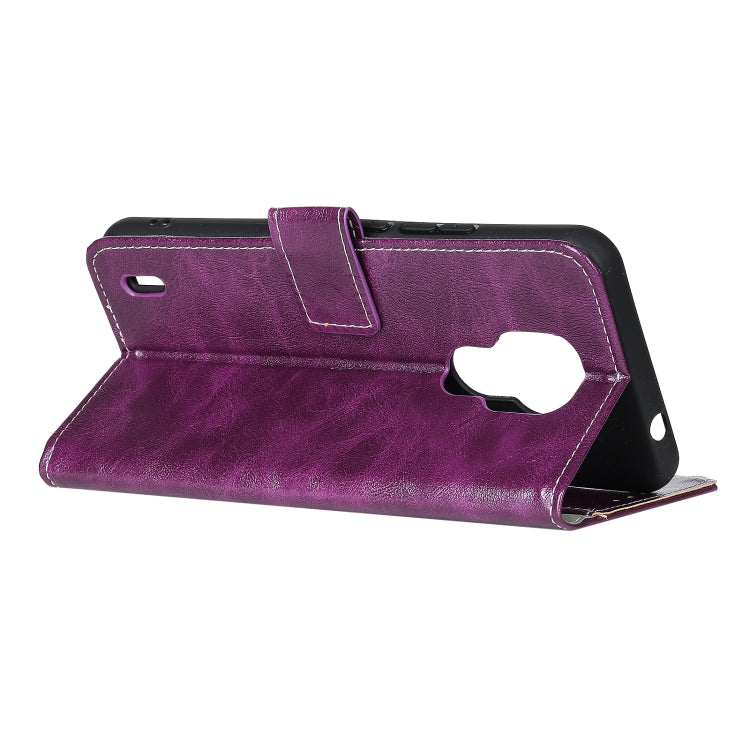 For Motorola E7 Retro Crazy Horse Texture Horizontal Flip Leather Case with Holder & Card Slots & Photo Frame & Wallet
