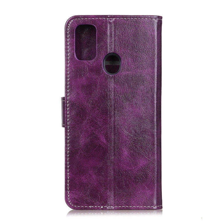 For Galaxy M31 Retro Crazy Horse Texture Horizontal Flip Leather Case with Holder & Card Slots & Photo Frame & Wallet
