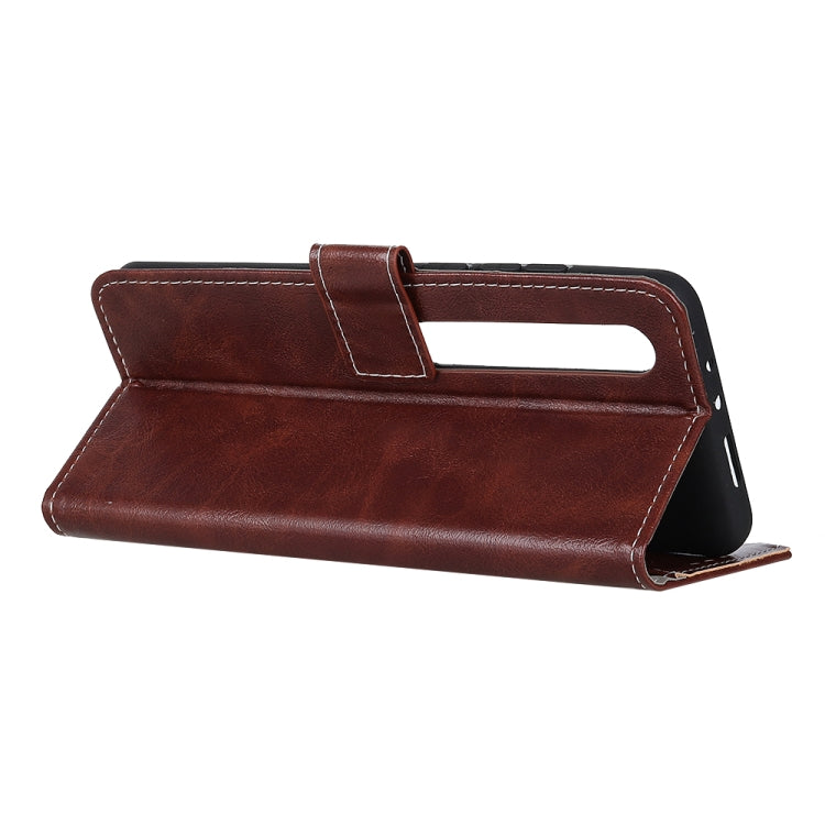 For Xiaomi 10 5G / 10 Pro 5G Retro Crazy Horse Texture Horizontal Flip Leather Case with Holder & Card Slots & Photo Frame & Wallet