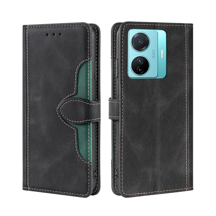 For vivo S15e 5G /  T1 Snapdragon 778G Skin Feel Magnetic Buckle Leather Phone Case
