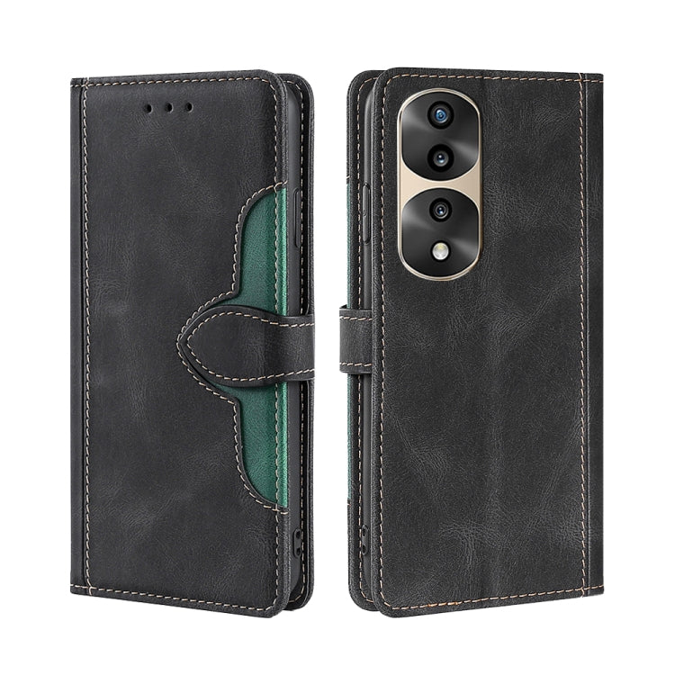 For Honor 70 Pro / 70 Pro Plus Skin Feel Magnetic Buckle Leather Phone Case