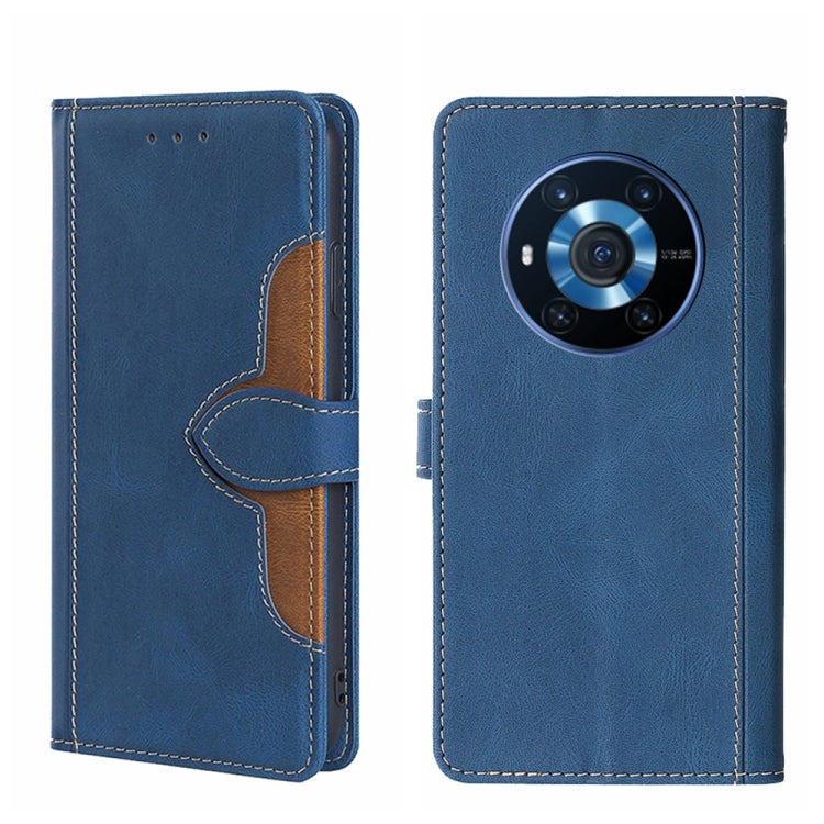 For Honor Magic3 Skin Feel Magnetic Buckle Leather Phone Case