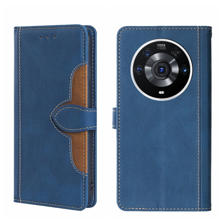 For Honor Magic3 Pro Skin Feel Magnetic Buckle Leather Phone Case