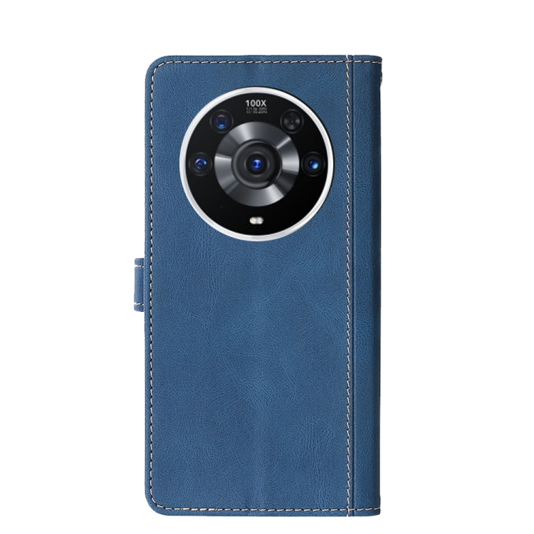 For Honor Magic3 Pro Skin Feel Magnetic Buckle Leather Phone Case