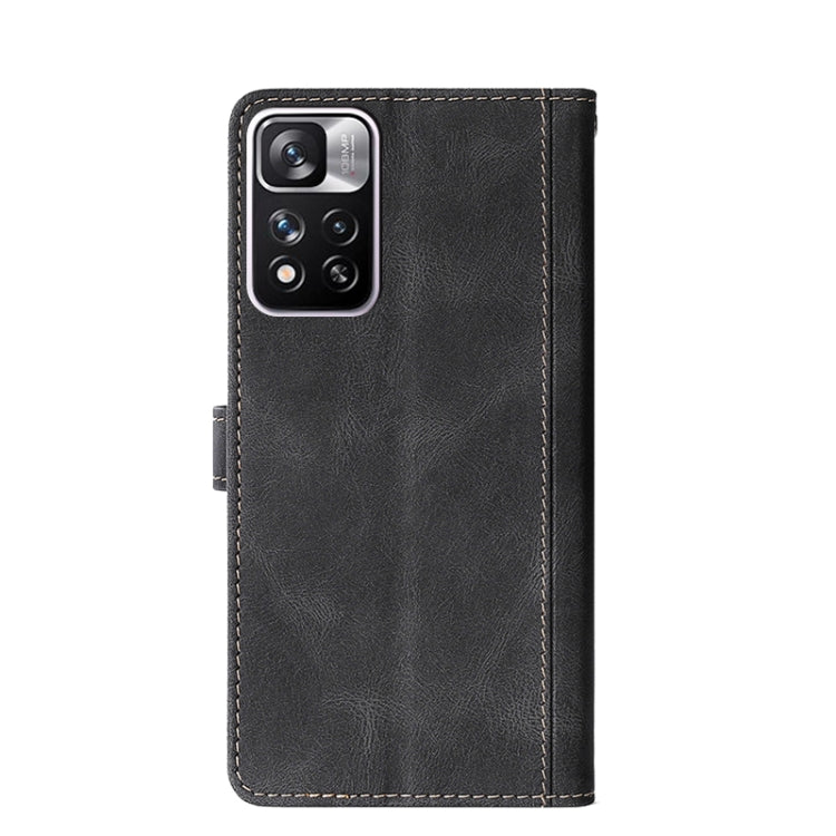 For Xiaomi Redmi Note 11 Pro 5G / Pro Plus 5G Skin Feel Magnetic Buckle Leather Phone Case