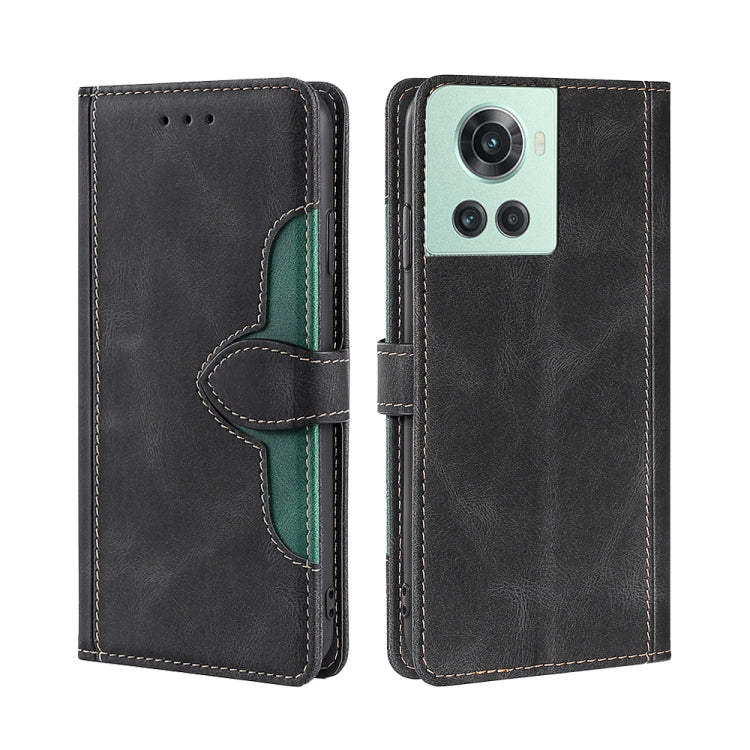 For OnePlus Ace / 10R Skin Feel Magnetic Buckle Leather Phone Case