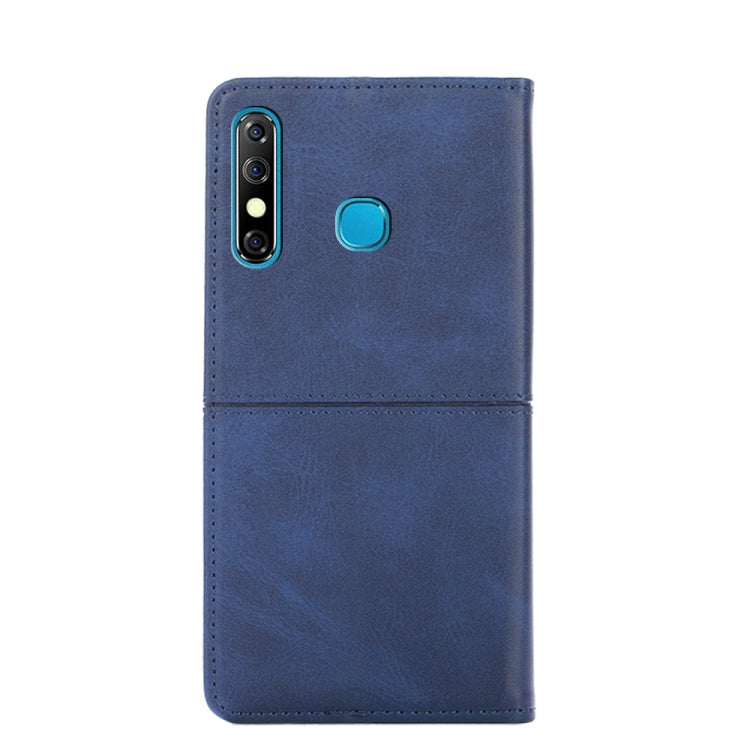 For Infinix Hot 8/Hot 8 Lite/Tecon Camon 12 Cow Texture Magnetic Horizontal Flip Leather Phone Case