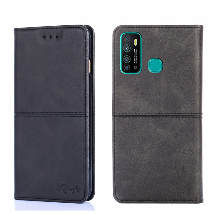 For Infinix Hot 9/Note 7 Lite X655C Cow Texture Magnetic Horizontal Flip Leather Phone Case
