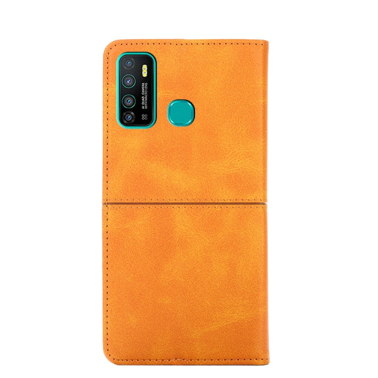 For Infinix Hot 9/Note 7 Lite X655C Cow Texture Magnetic Horizontal Flip Leather Phone Case