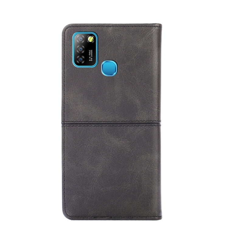 For Infinix Hot 10 Lite/Smart 5 X657 Cow Texture Magnetic Horizontal Flip Leather Phone Case