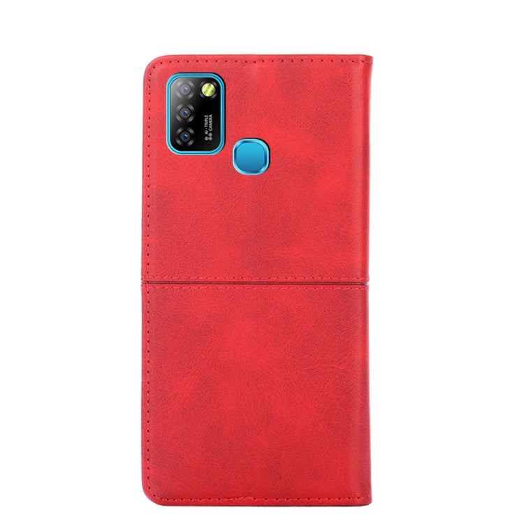 For Infinix Hot 10 Lite/Smart 5 X657 Cow Texture Magnetic Horizontal Flip Leather Phone Case