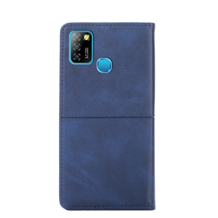 For Infinix Hot 10 Lite/Smart 5 X657 Cow Texture Magnetic Horizontal Flip Leather Phone Case
