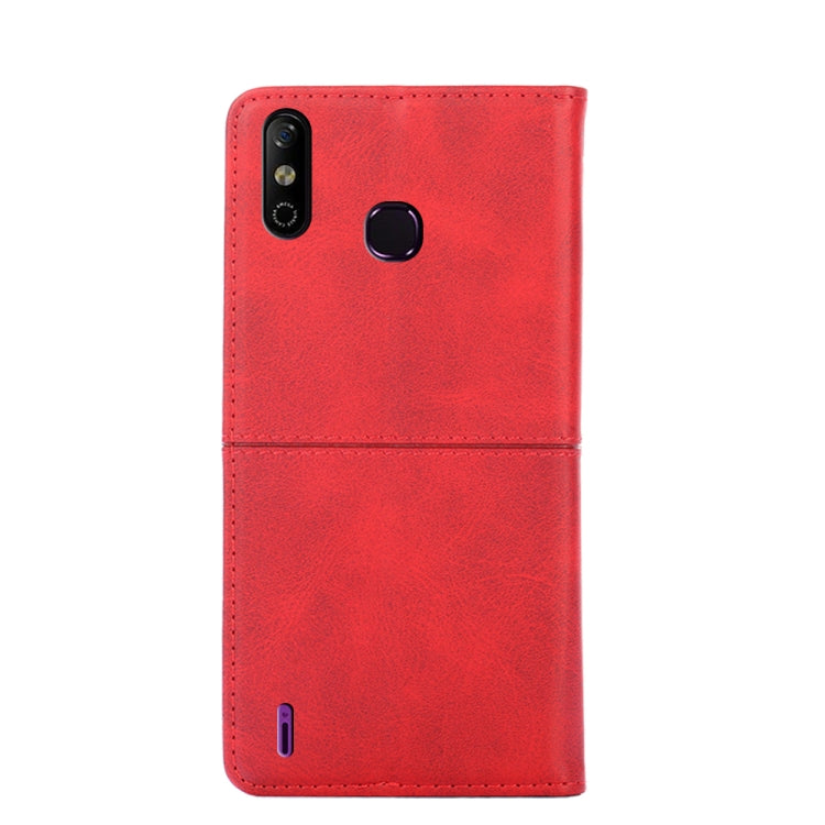 For Infinix Smart 4 X653 Cow Texture Magnetic Horizontal Flip Leather Phone Case