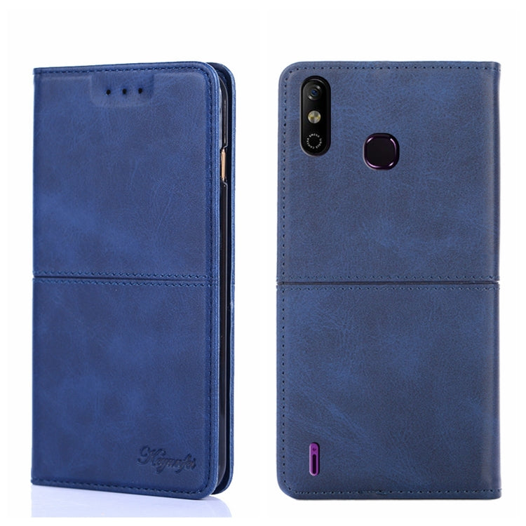 For Infinix Smart 4 X653 Cow Texture Magnetic Horizontal Flip Leather Phone Case