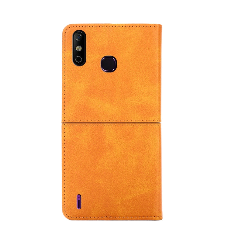 For Infinix Smart 4 X653 Cow Texture Magnetic Horizontal Flip Leather Phone Case