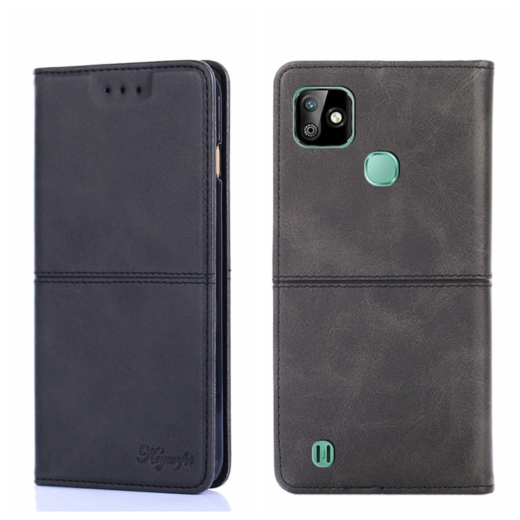 For Infinix Smart HD 2021 X612 Cow Texture Magnetic Horizontal Flip Leather Phone Case