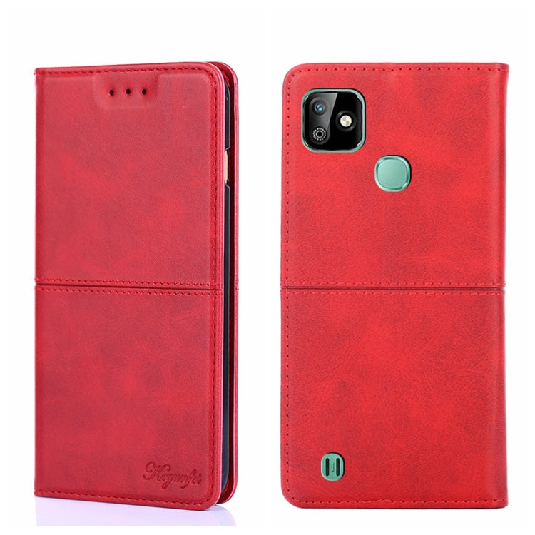 For Infinix Smart HD 2021 X612 Cow Texture Magnetic Horizontal Flip Leather Phone Case