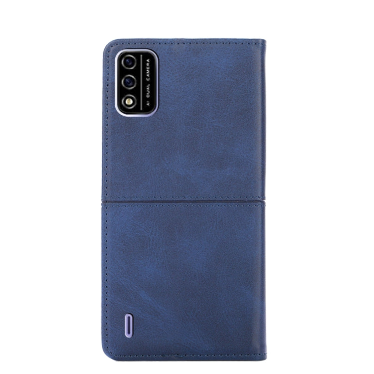 For Itel A48 Cow Texture Magnetic Horizontal Flip Leather Phone Case