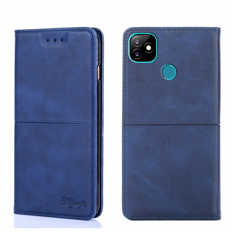 For Itel Vision 1 Cow Texture Magnetic Horizontal Flip Leather Phone Case