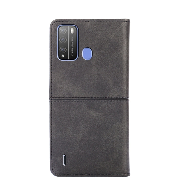 For Itel Vision 1 Pro Cow Texture Magnetic Horizontal Flip Leather Phone Case
