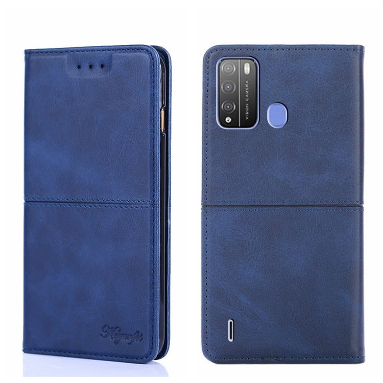 For Itel Vision 1 Pro Cow Texture Magnetic Horizontal Flip Leather Phone Case
