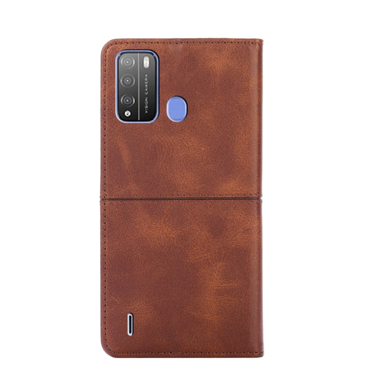 For Itel Vision 1 Pro Cow Texture Magnetic Horizontal Flip Leather Phone Case