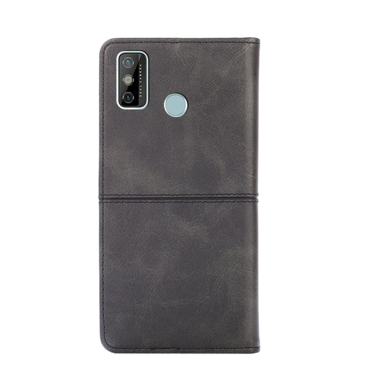 For Tecno Spark 6 GO Cow Texture Magnetic Horizontal Flip Leather Phone Case
