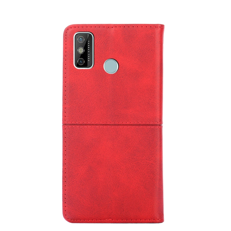 For Tecno Spark 6 GO Cow Texture Magnetic Horizontal Flip Leather Phone Case