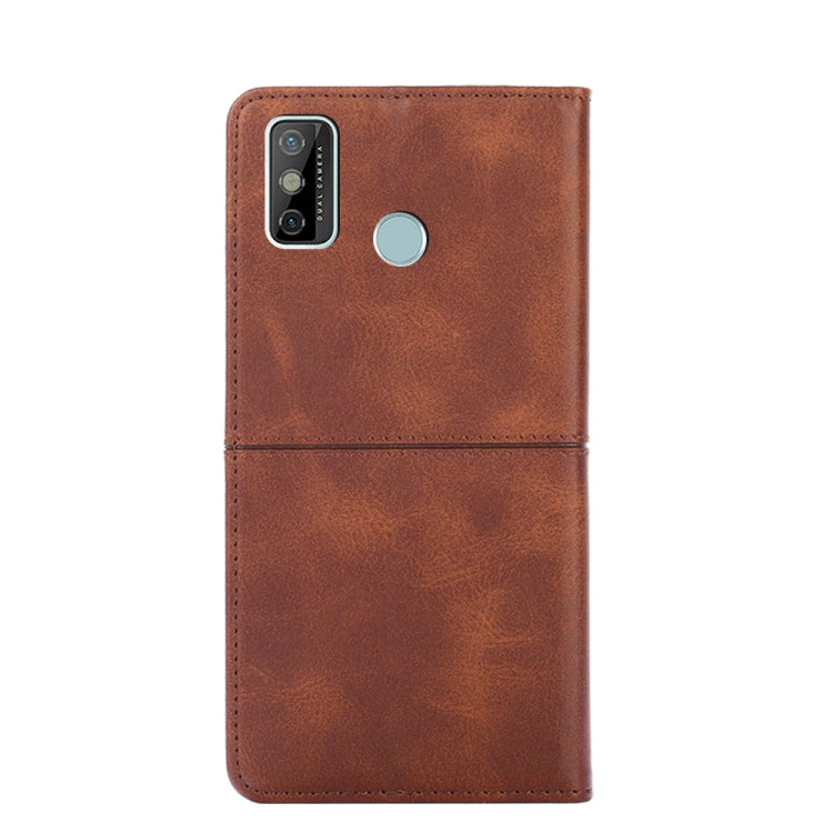 For Tecno Spark 6 GO Cow Texture Magnetic Horizontal Flip Leather Phone Case