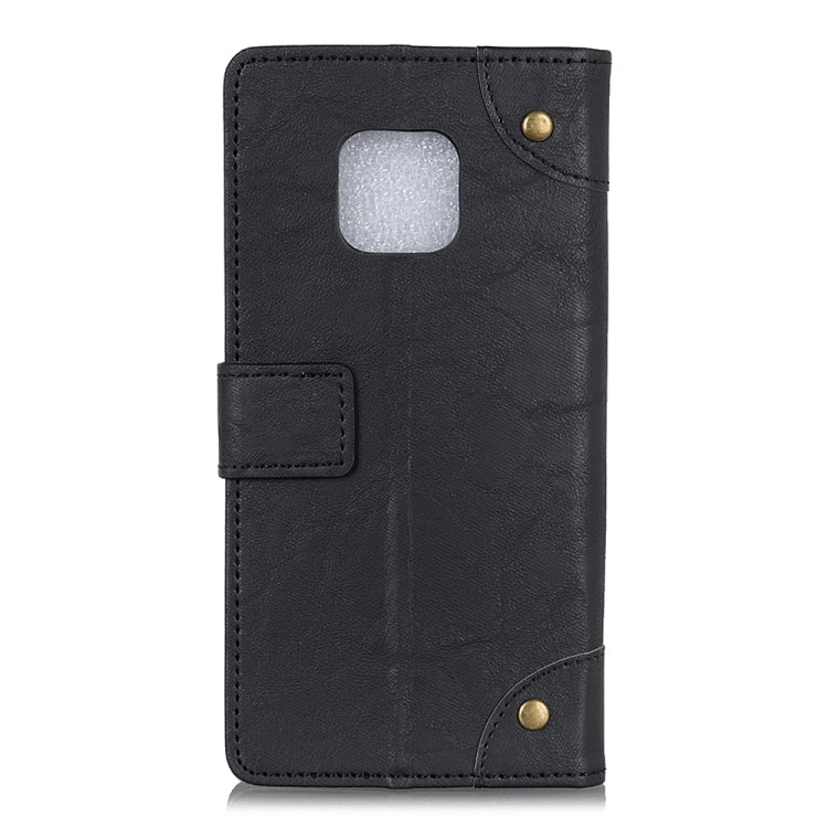 For Xiaomi Redmi Note 9 Pro / Note 9 Pro Max Copper Buckle Retro Crazy Horse Texture Horizontal Flip Leather Case with Holder & Card Slots & Wallet