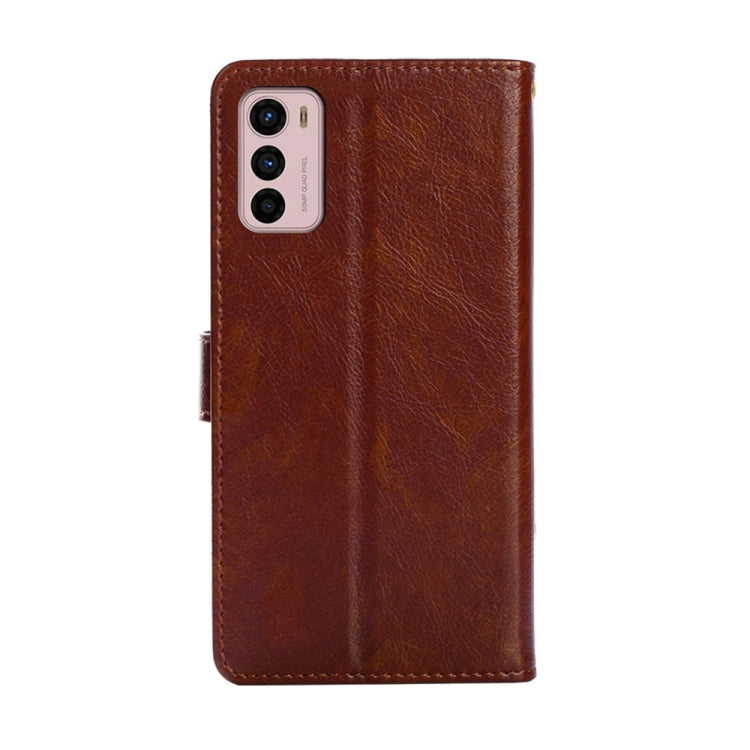 For Motorola Moto G42 4G Zipper Bag PU + TPU Horizontal Flip Leather Case