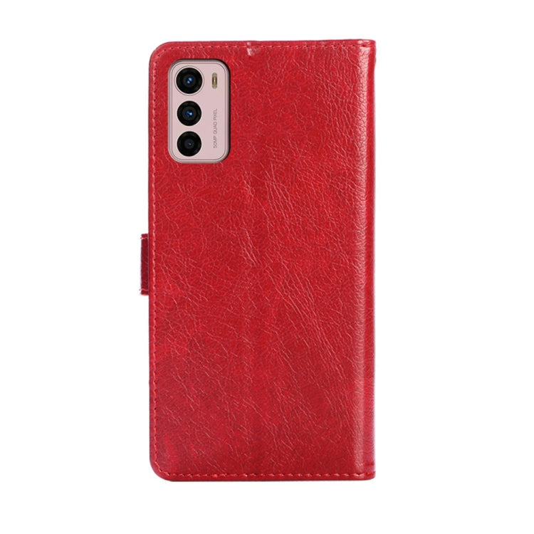 For Motorola Moto G42 4G Zipper Bag PU + TPU Horizontal Flip Leather Case
