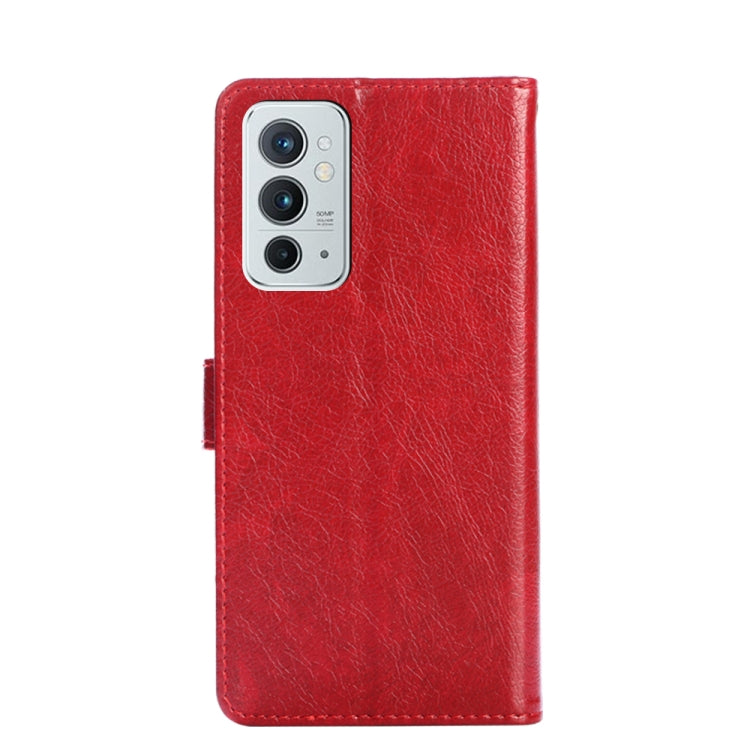 For OnePlus 9RT 5G Zipper Bag PU + TPU Horizontal Flip Leather Case