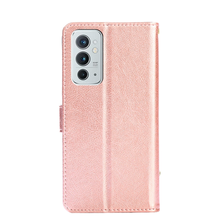 For OnePlus 9RT 5G Zipper Bag PU + TPU Horizontal Flip Leather Case