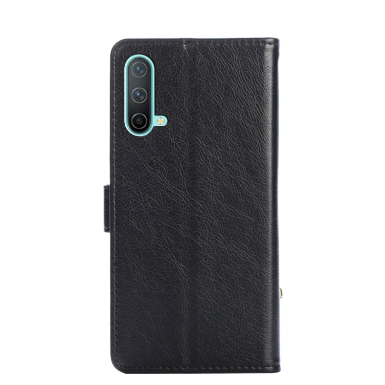 For OnePlus Nord CE 5G Zipper Bag PU + TPU Horizontal Flip Leather Case