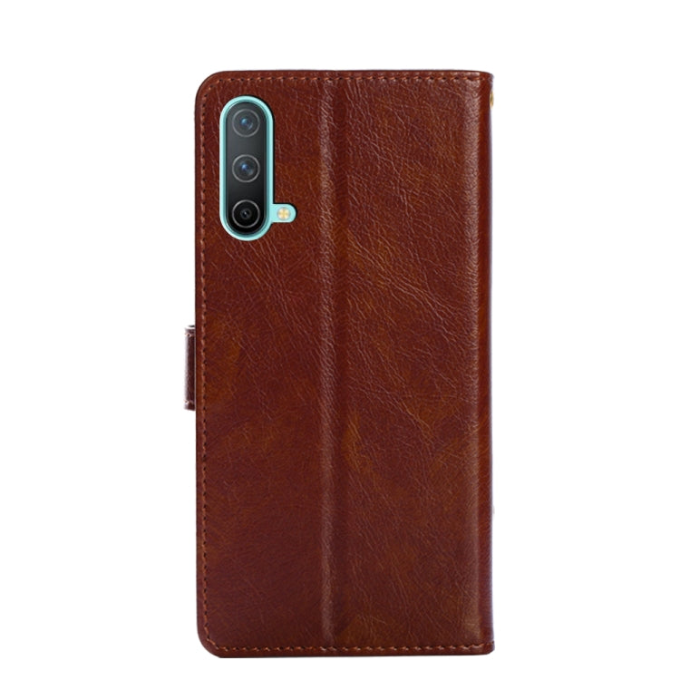For OnePlus Nord CE 5G Zipper Bag PU + TPU Horizontal Flip Leather Case