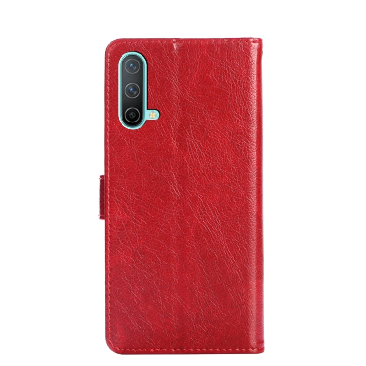For OnePlus Nord CE 5G Zipper Bag PU + TPU Horizontal Flip Leather Case