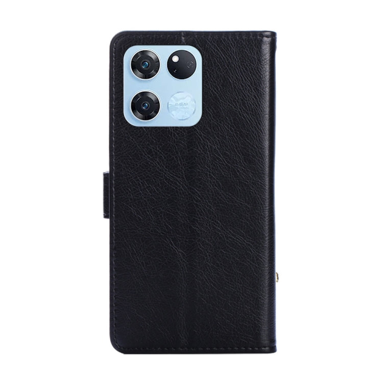For OnePlus Ace Racing Zipper Bag PU + TPU Horizontal Flip Leather Case