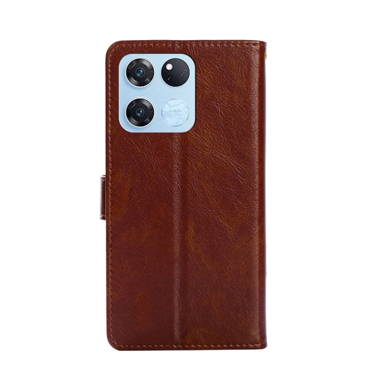 For OnePlus Ace Racing Zipper Bag PU + TPU Horizontal Flip Leather Case