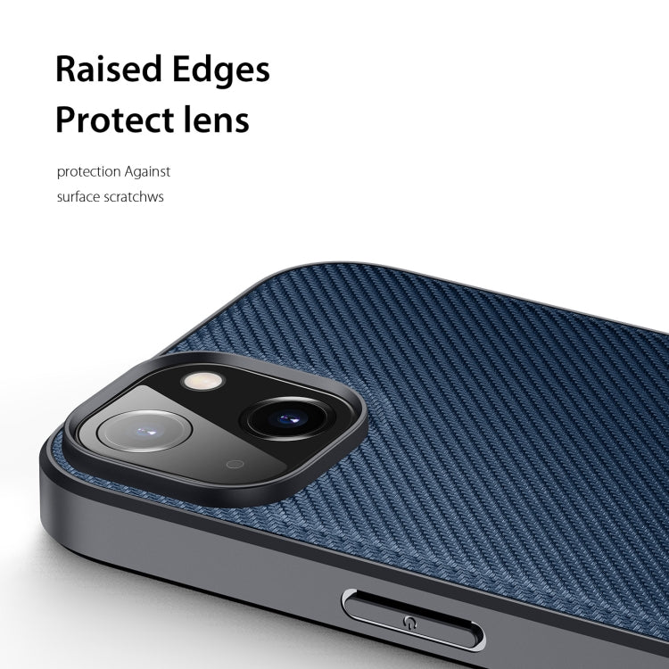 For iPhone 14/13 DUX DUCIS Fino Series PU + TPU Phone Case