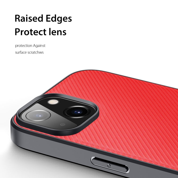 For iPhone 14/13 DUX DUCIS Fino Series PU + TPU Phone Case