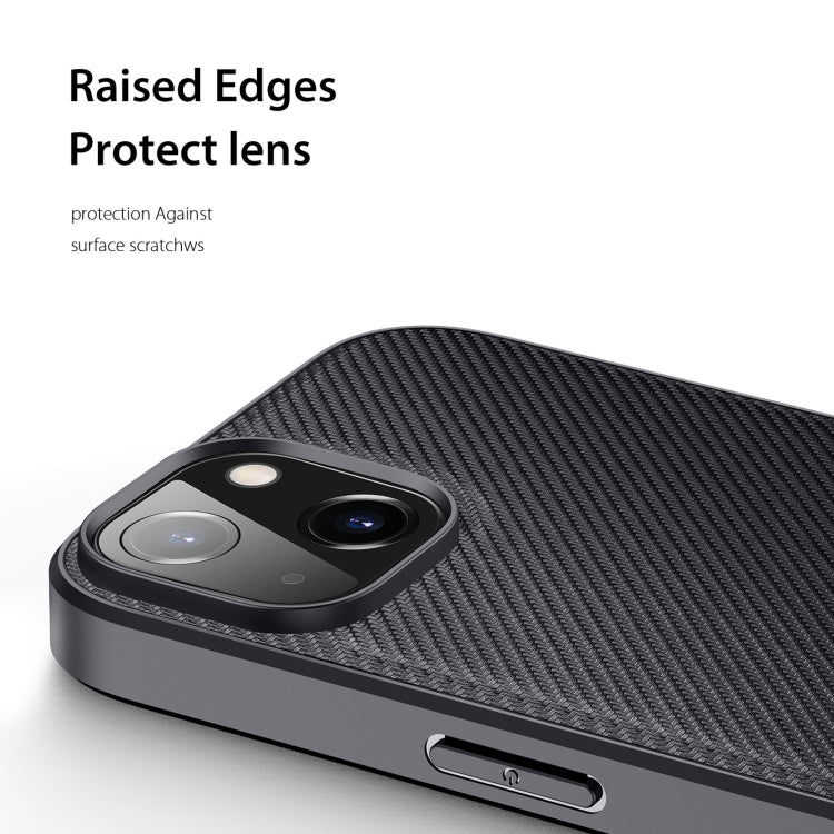 For iPhone 14/13 DUX DUCIS Fino Series PU + TPU Phone Case